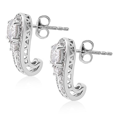 Rhodium Over Sterling Silver - Product card gallery slide 4 (10177867252025)