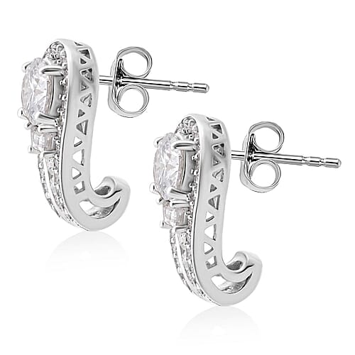 Rhodium Over Sterling Silver - Product card gallery slide 4 (9432589435135)