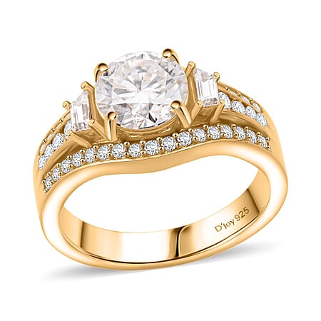 Yellow Gold Over Sterling Silver / 8 - Product card gallery slide 1 (10177867284793)