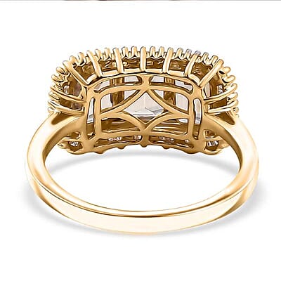 Certified & Appraised Luxoro 14K Yellow Gold AAA Turkizite, Diamond (I2) (0.40 cts) Ring (Size 5.0) (Del. in 12-15 Business Days) 3.85 ctw