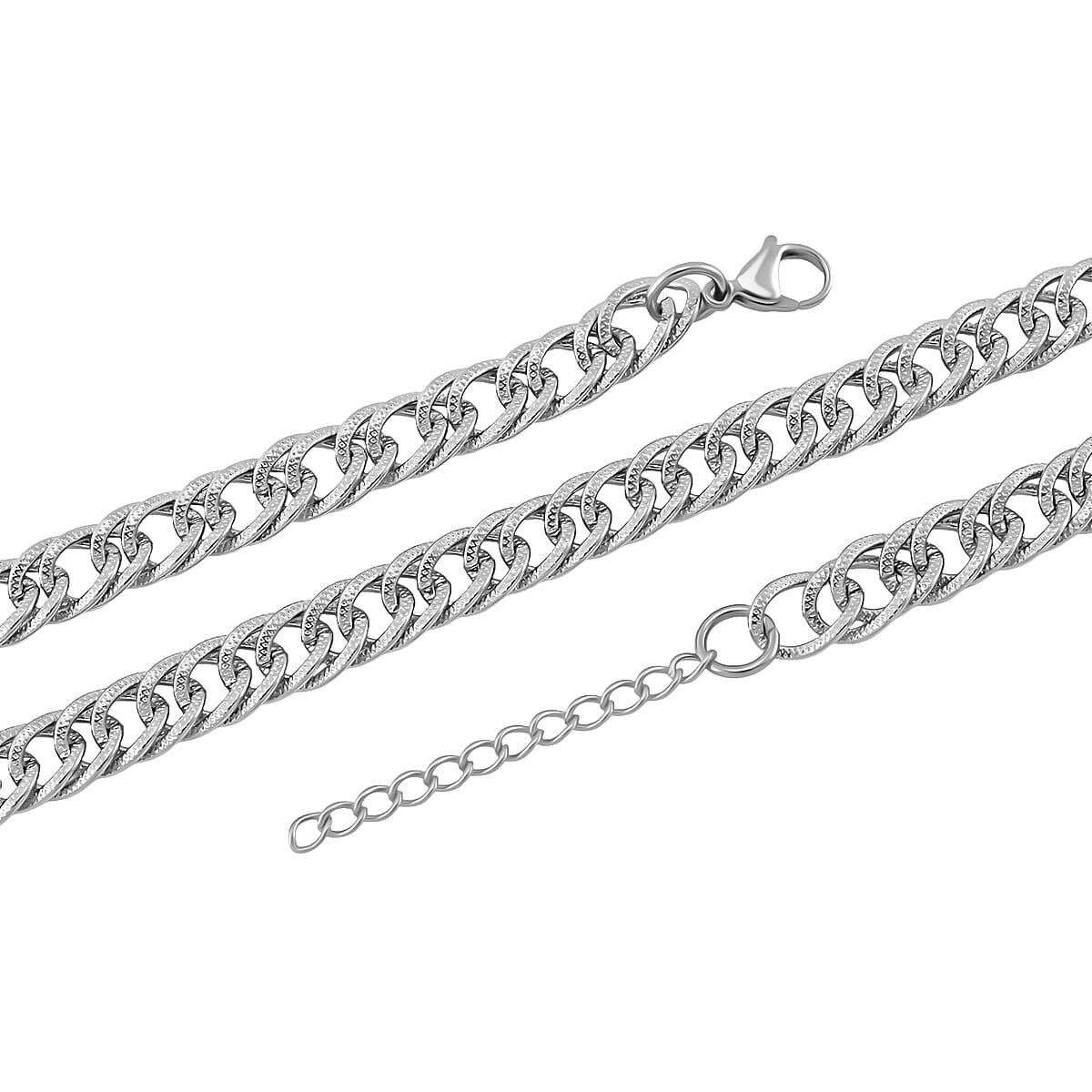 Necklace in Stainless Steel (20 Inches) image number 3