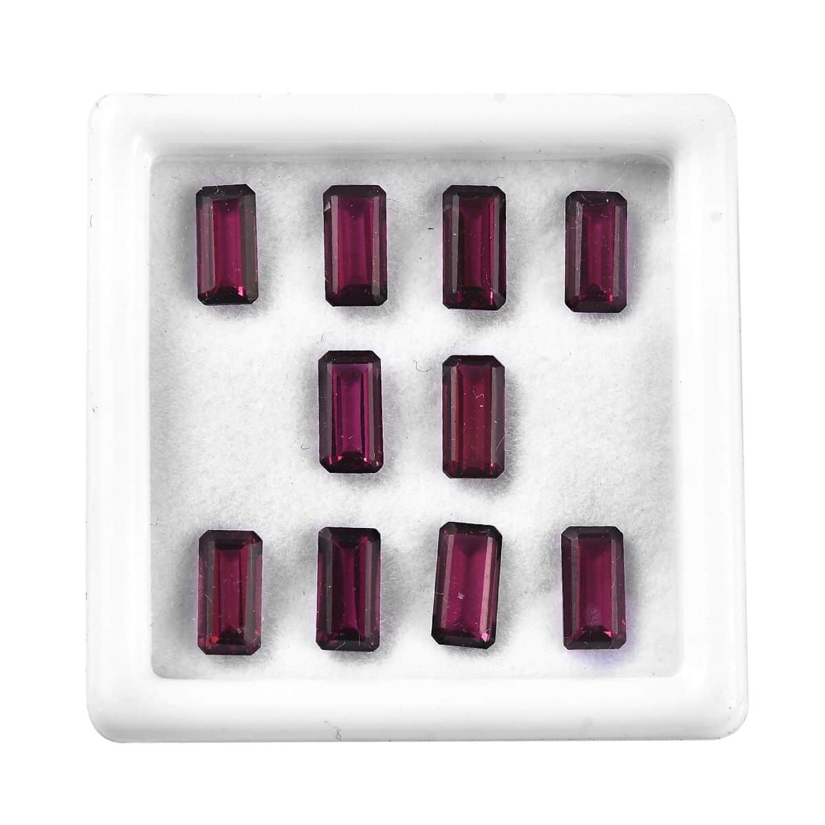 AAA Orissa Rhodolite Garnet Assorted Box (Oct 8x4 mm) 10.00 ctw image number 0