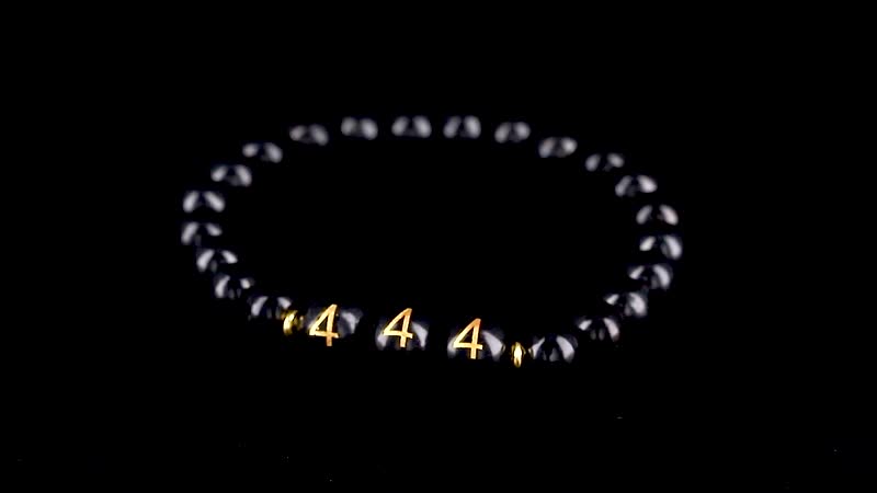 Shungite Beaded Stretch Bracelet in Sterling Silver 87.00 ctw