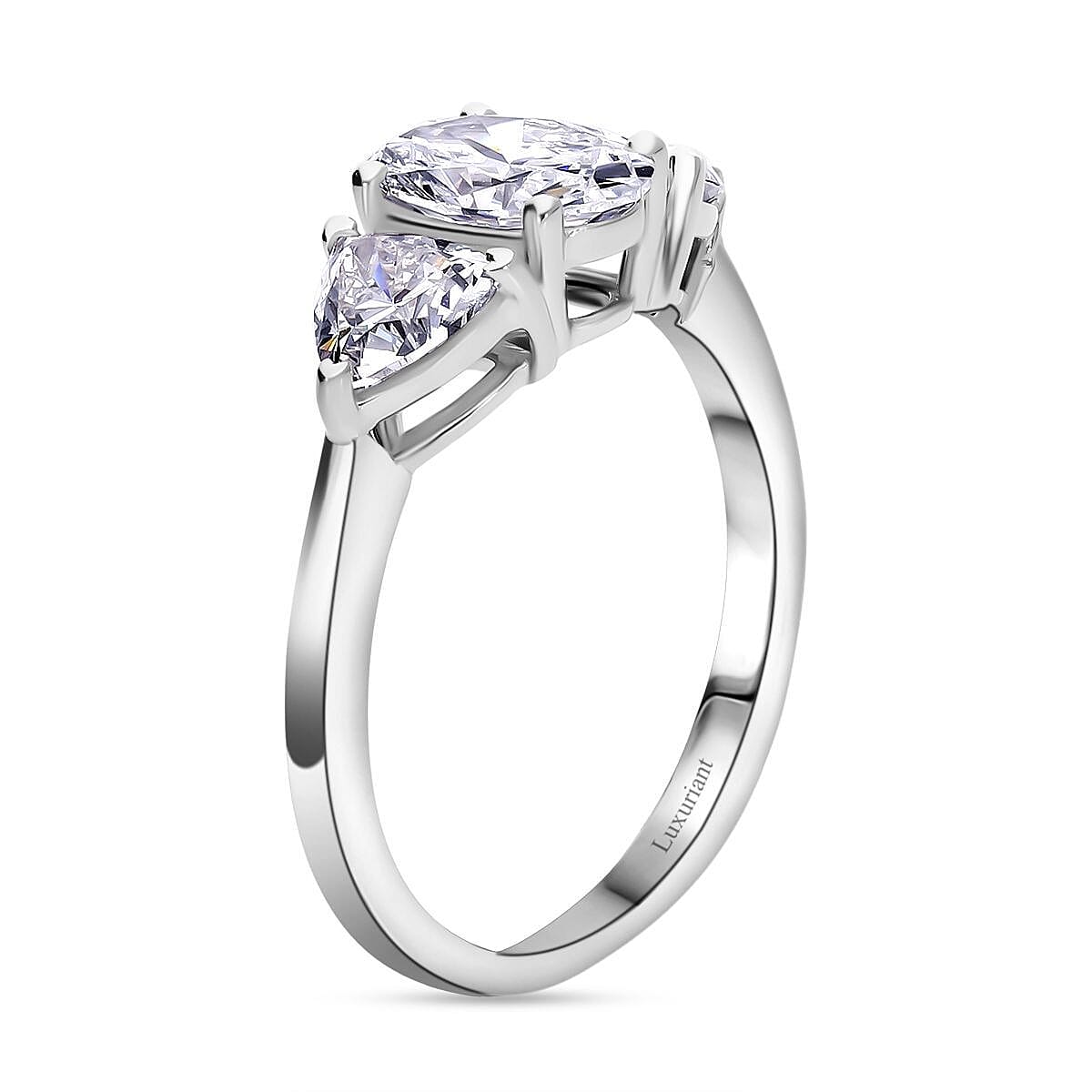 Luxuriant Lab Grown Diamond E-F VS 2.00 ctw Ring in 950 Platinum (Size 10.0) 5.0 Grams