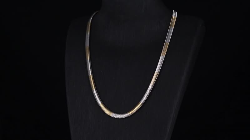 5mm Chain Necklace (23.50 Inches) in Stainless Steel