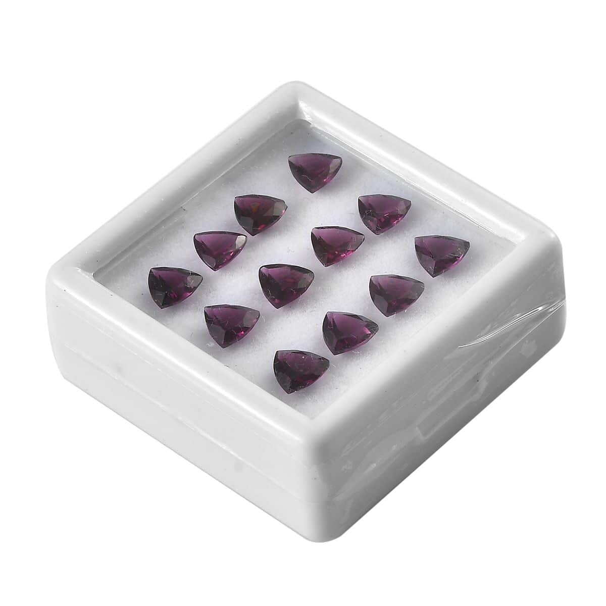 AAA Orissa Rhodolite Garnet Assorted Box (Trl 6 mm) 10.00 ctw image number 1