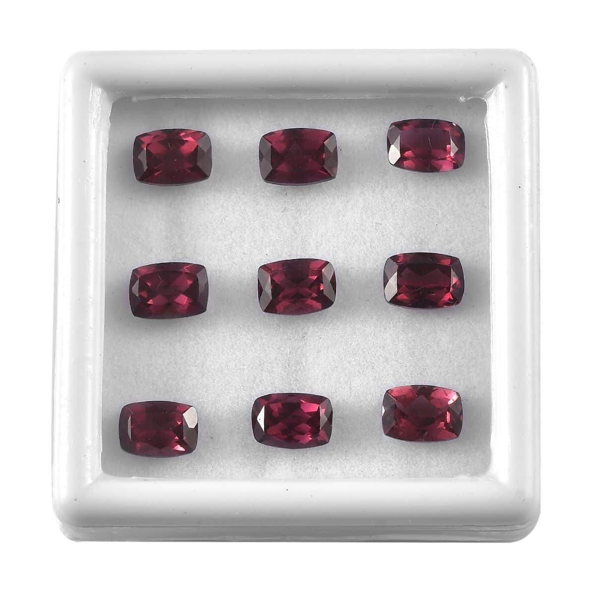 Orissa Rhodolite Garnet Assorted Box (Cush 7x5 mm) 10.00 ctw image number 0