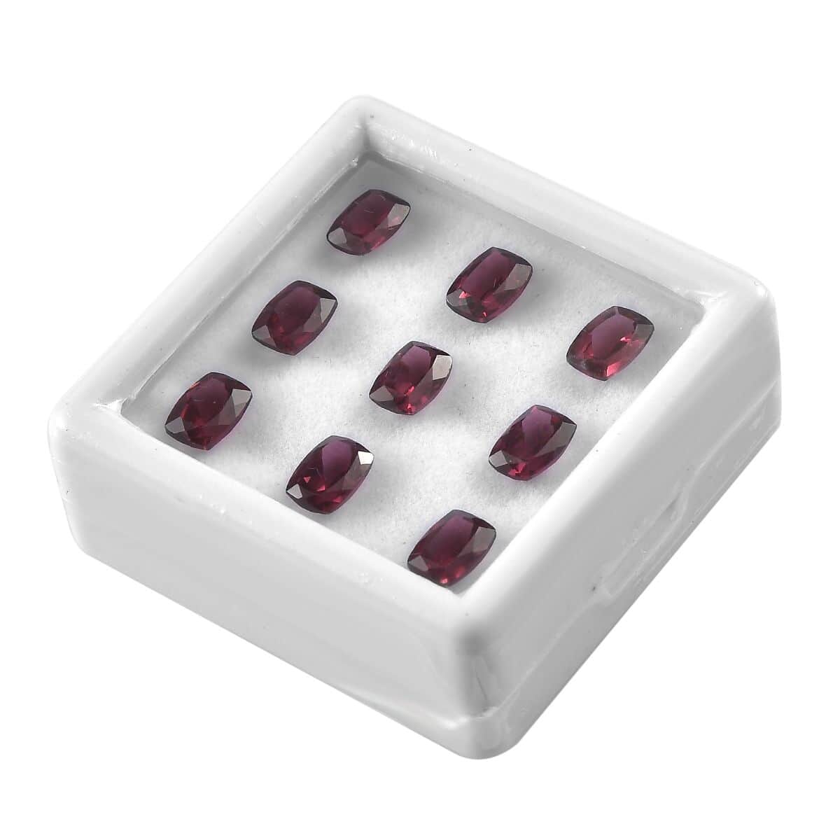 Orissa Rhodolite Garnet Assorted Box (Cush 7x5 mm) 10.00 ctw image number 1