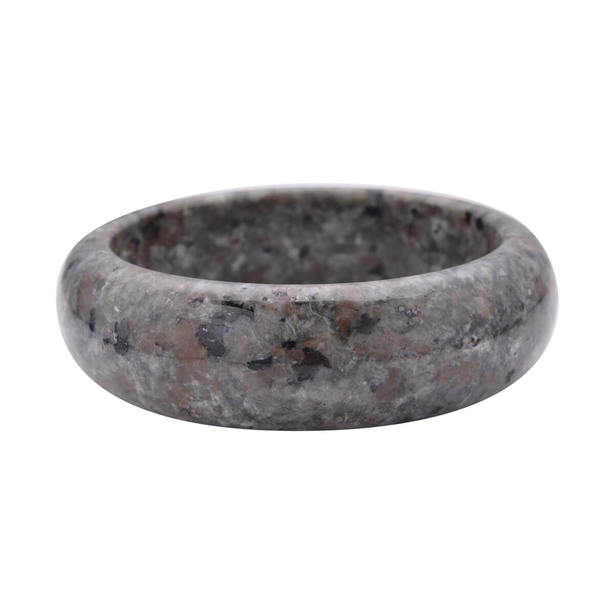 Natural Yooperlite 310.00 ctw Bangle Bracelet (6.75 In) with Free UV Flash Light image number 4