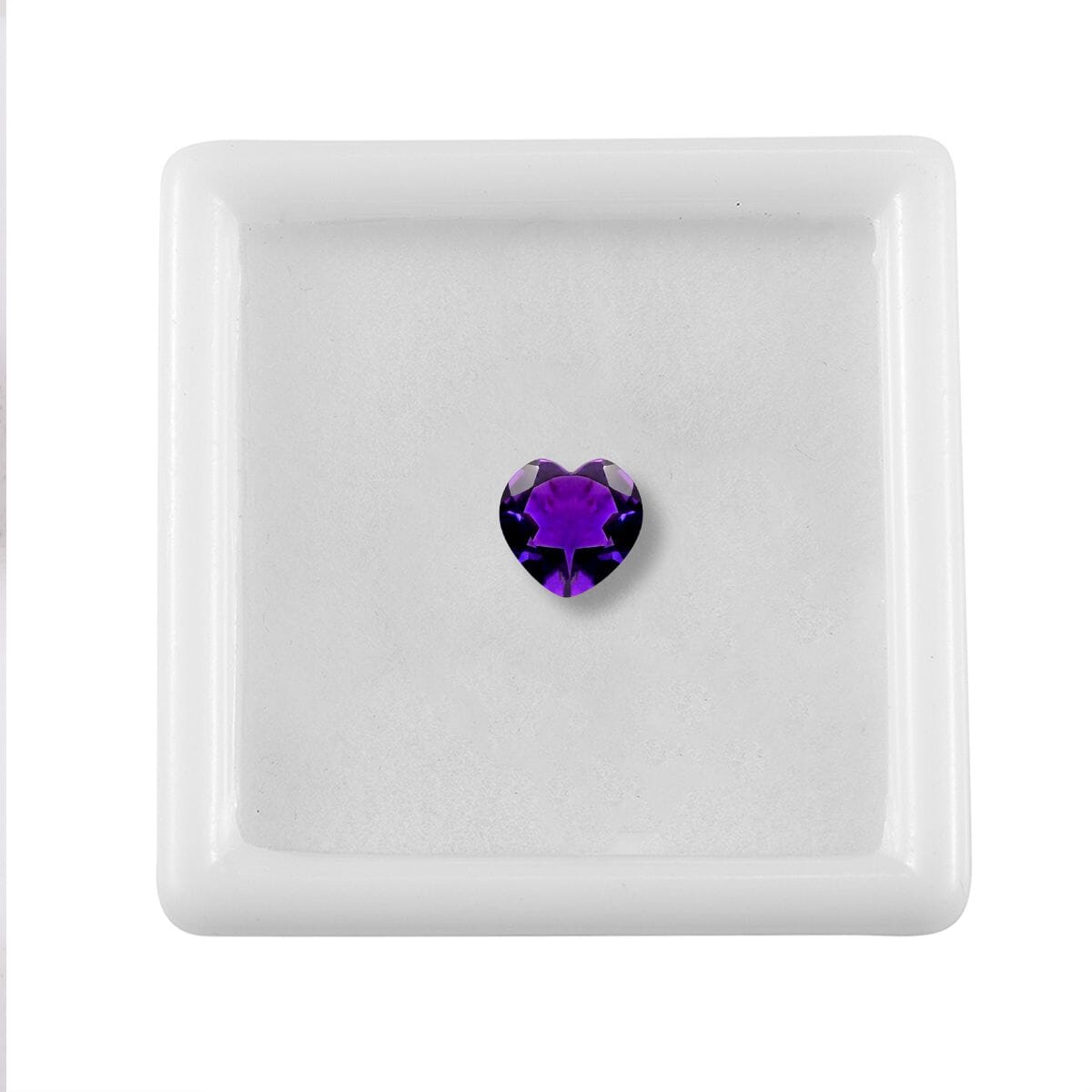 AA African Amethyst (Hrt 7 mm) 0.88 ctw image number 3