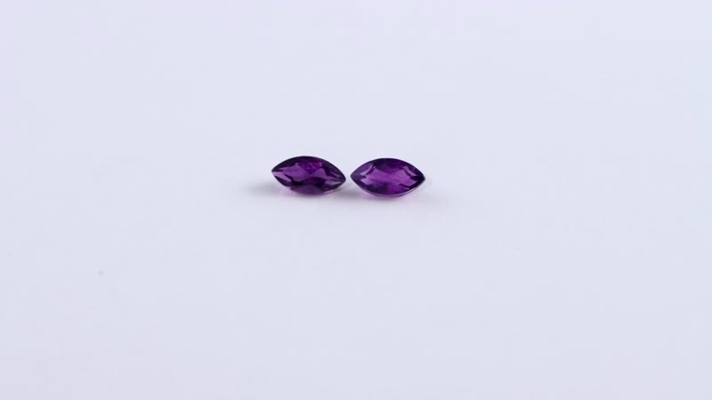 African Amethyst (Mrq 6x3 mm) 0.46 ctw