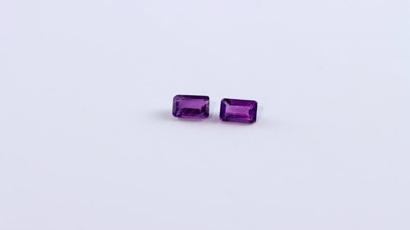 AAA African Amethyst (Oct 5x3 mm) 0.55 ctw