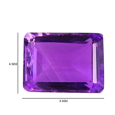 African Amethyst (Oct 8x6 mm) 1.29 ctw