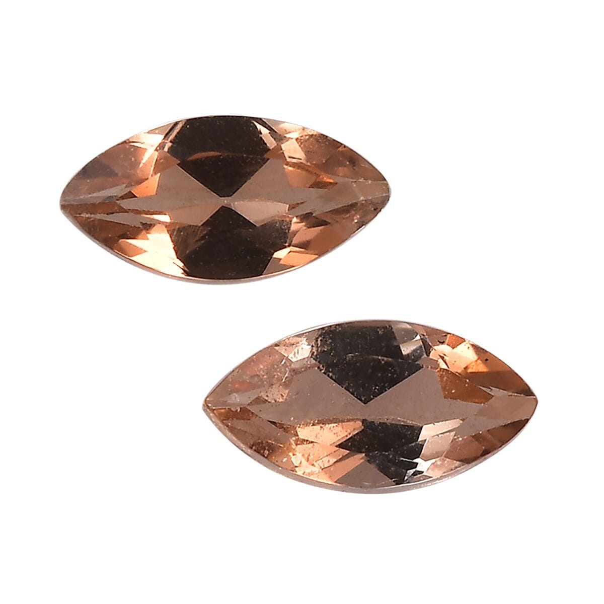 Jenipapo Andalusite Set of 2 (Mrq 5x2.5 mm) 0.21 ctw image number 0