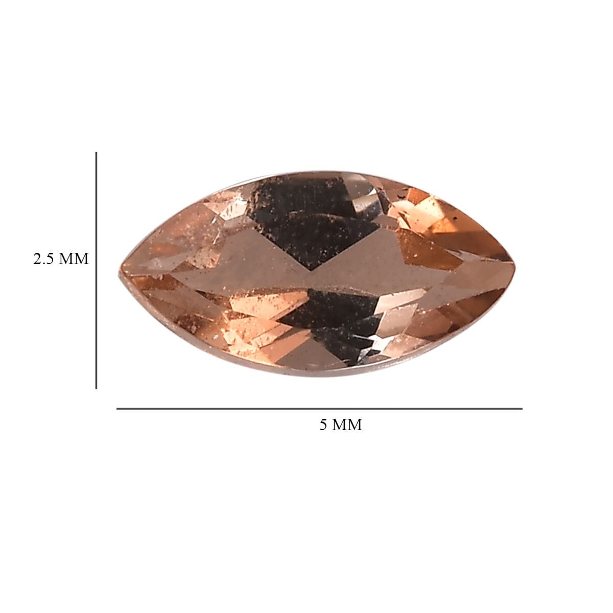 Jenipapo Andalusite Set of 2 (Mrq 5x2.5 mm) 0.21 ctw image number 3