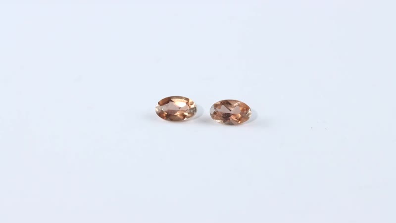 Jenipapo Andalusite Set of 2 (Ovl 5x3 mm) 0.42 ctw