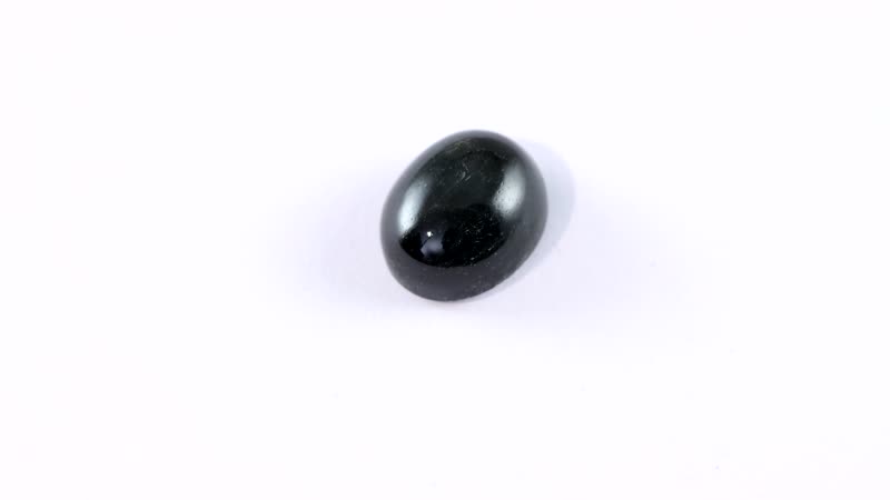 Black Star Diopside (Ovl 11x9 mm) 4.39 ctw