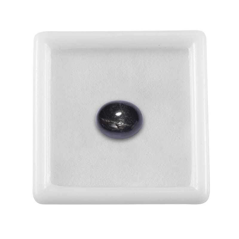 Black Star Diopside (Ovl 11x9 mm) 4.39 ctw