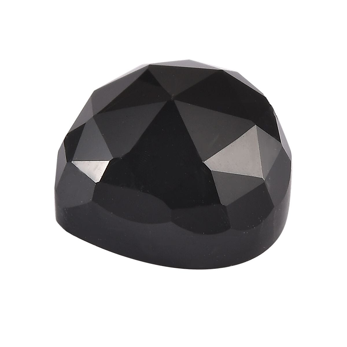 Black Onyx Set of 3 (Hrt 8 mm) 6.03 ctw image number 1