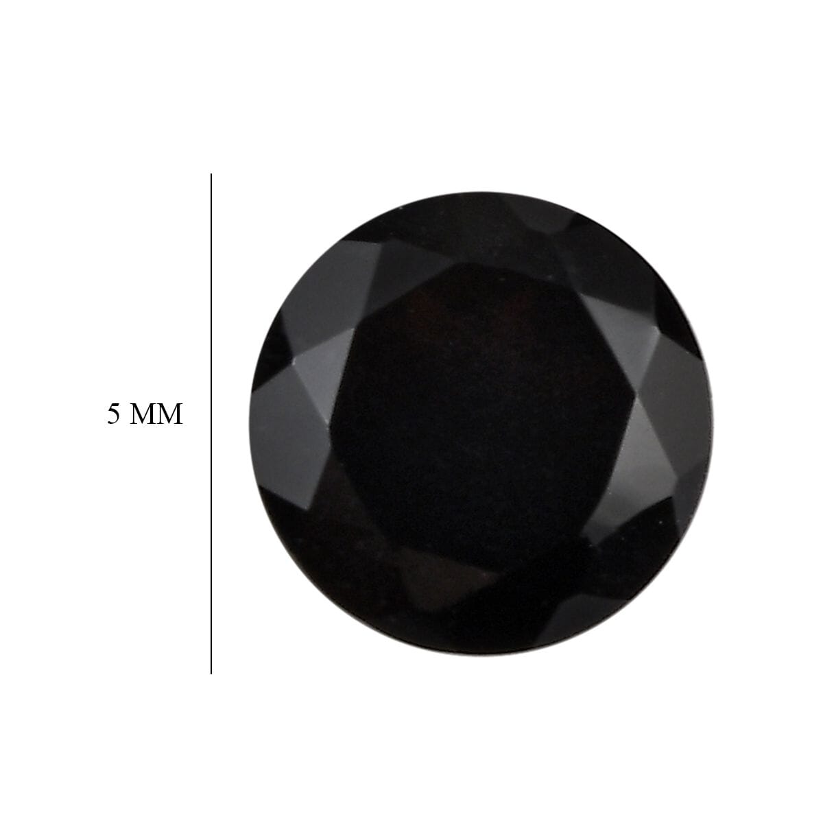 AA Black Onyx Set of 5 (Rnd 5 mm) 2.18 ctw image number 3