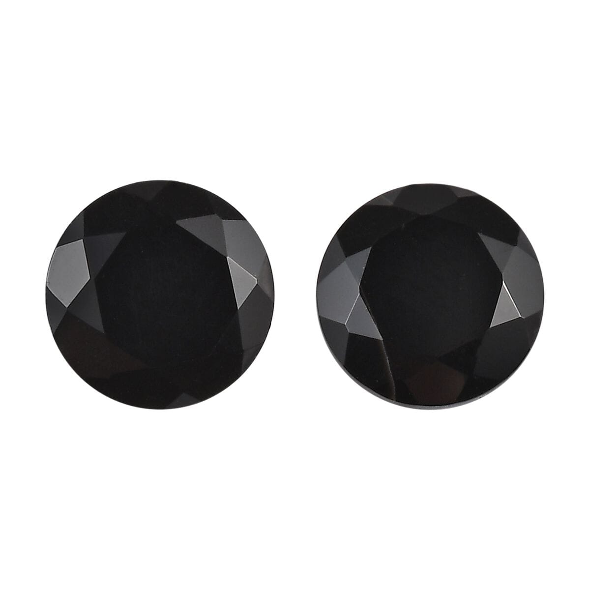 AA Black Onyx Set of 2 (Rnd 6 mm) 1.35 ctw image number 0