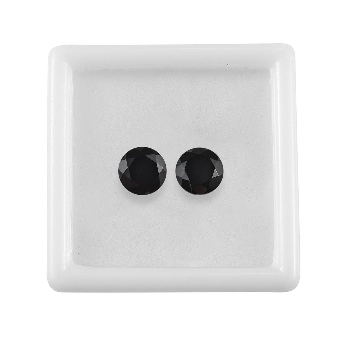 AA Black Onyx Set of 2 (Rnd 6 mm) 1.35 ctw image number 2