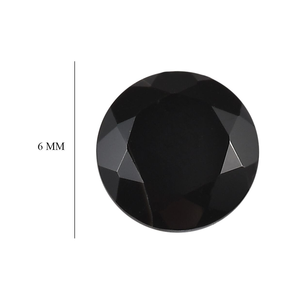 AA Black Onyx Set of 2 (Rnd 6 mm) 1.35 ctw image number 3