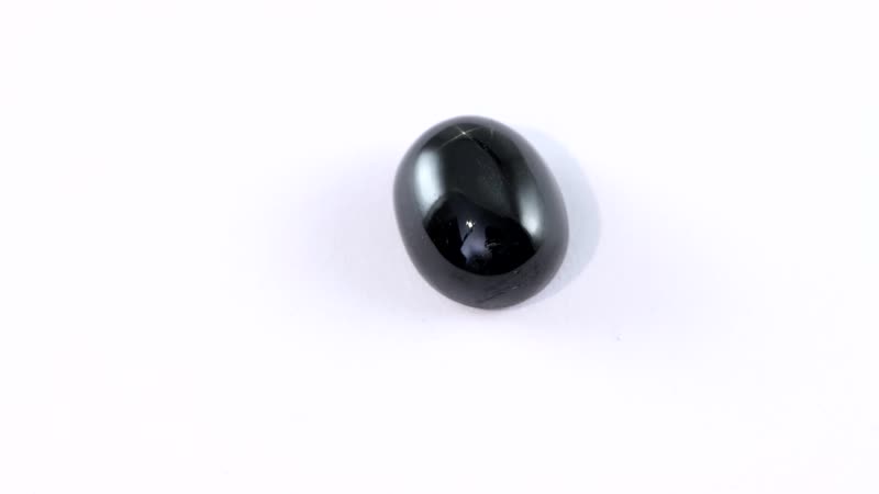 Black Star Diopside (Ovl 12x10 mm) 6.12 ctw