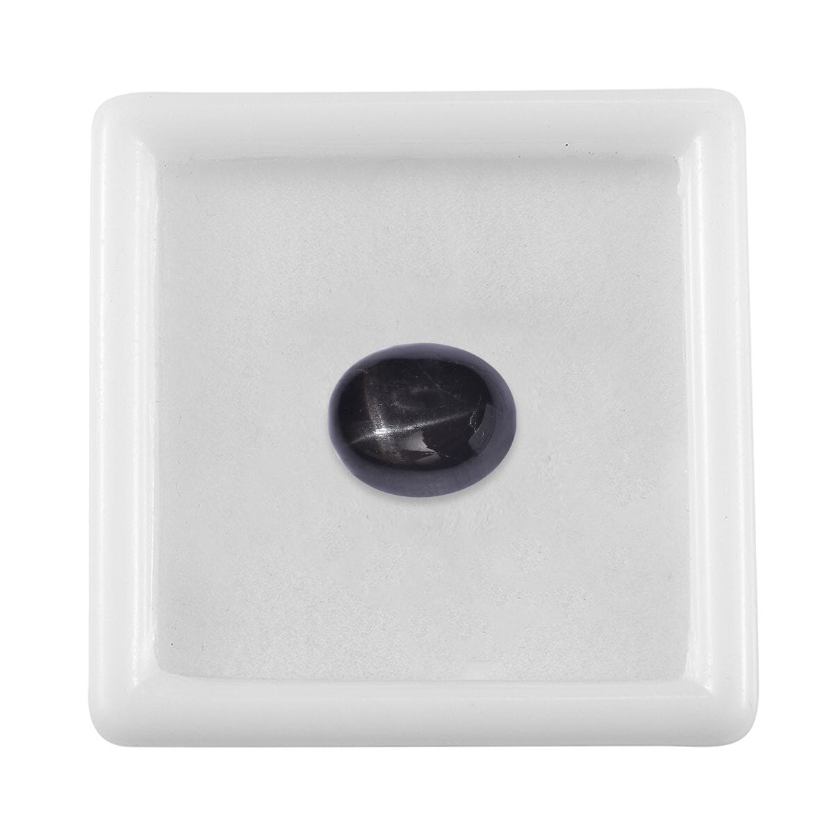 Black Star Diopside (Ovl 12x10 mm) 6.12 ctw image number 2