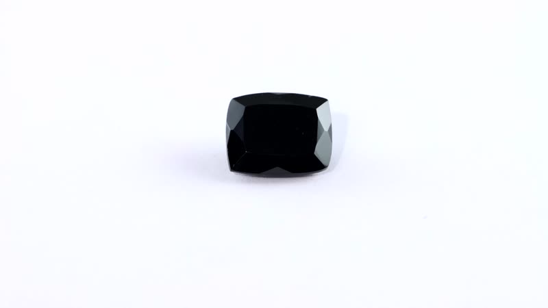 Australian Black Tourmaline (Cush 11x9 mm)  4.26 ctw
