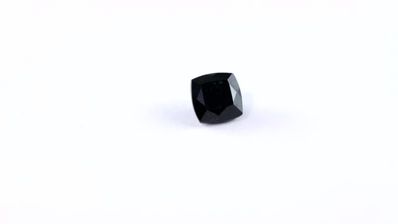 Australian Black Tourmaline (Cush 7x7 mm) 1.46 ctw