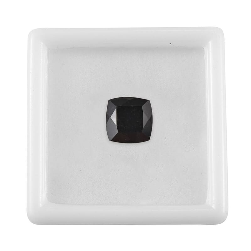 Australian Black Tourmaline (Cush 7x7 mm) 1.46 ctw