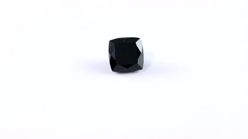 Australian Black Tourmaline (Cush 8x8 mm) 2.47 ctw