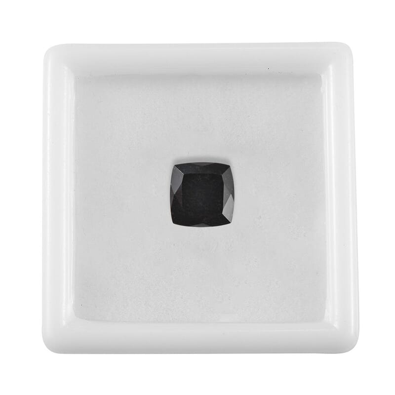 Australian Black Tourmaline (Cush 8x8 mm) 2.47 ctw