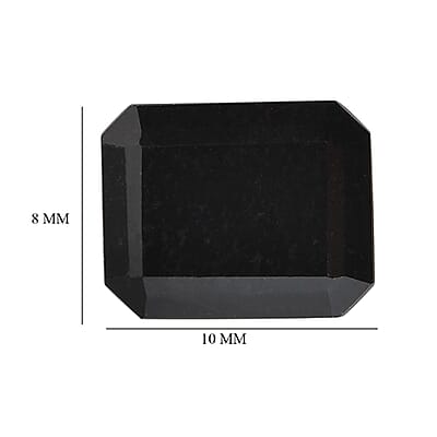Australian Black Tourmaline (Oct 10x8 mm) 2.98 ctw