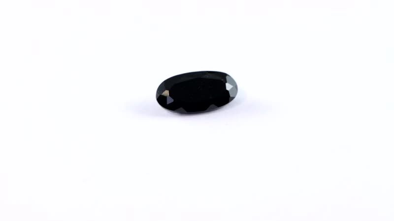 Australian Black Tourmaline (Ovl 12x6 mm) 1.98 ctw