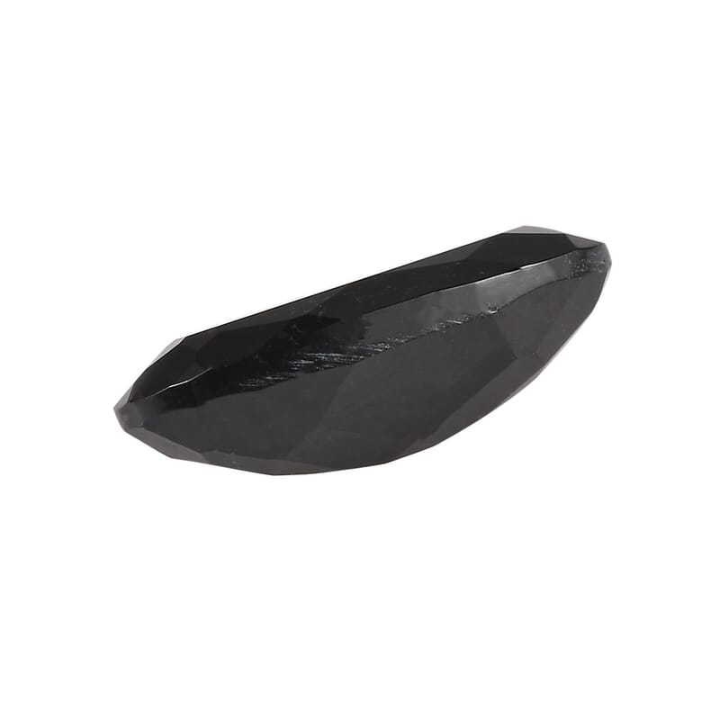 Australian Black Tourmaline (Ovl 12x6 mm) 1.98 ctw