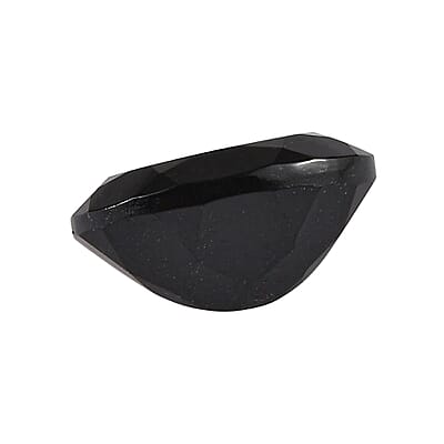 Australian Black Tourmaline Set of 2 (Ovl 8x6 mm) 2.19 ctw