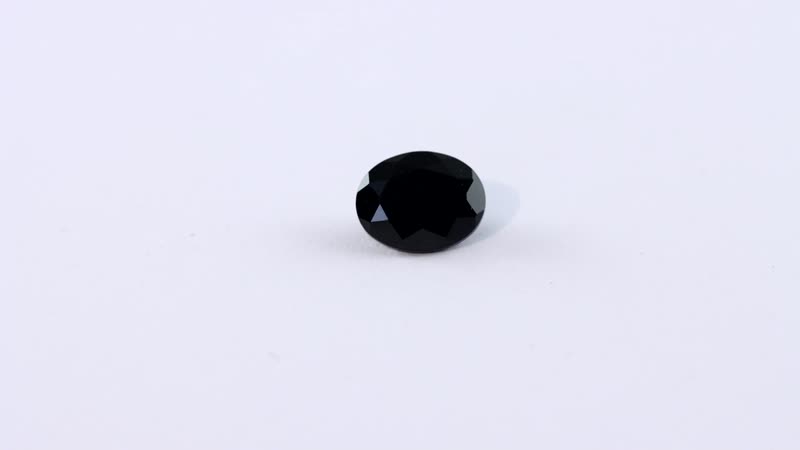 Australian Black Tourmaline (Ovl 9x7 mm) 1.64 ctw Loose Gemstone