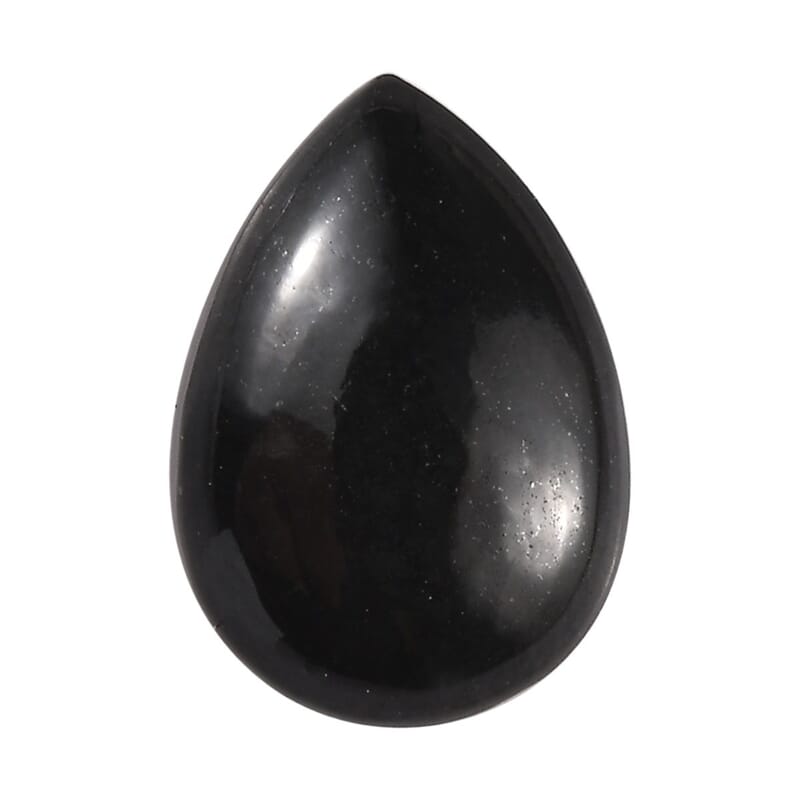 Australian Black Tourmaline (Pear 10x7 mm) 2.00 ctw
