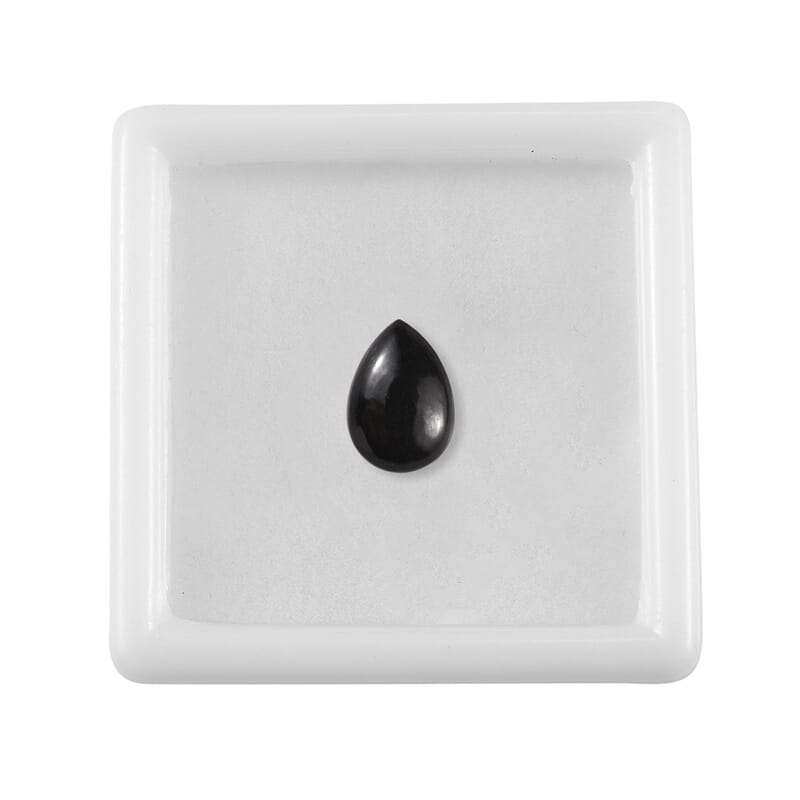 Australian Black Tourmaline (Pear 10x7 mm) 2.00 ctw