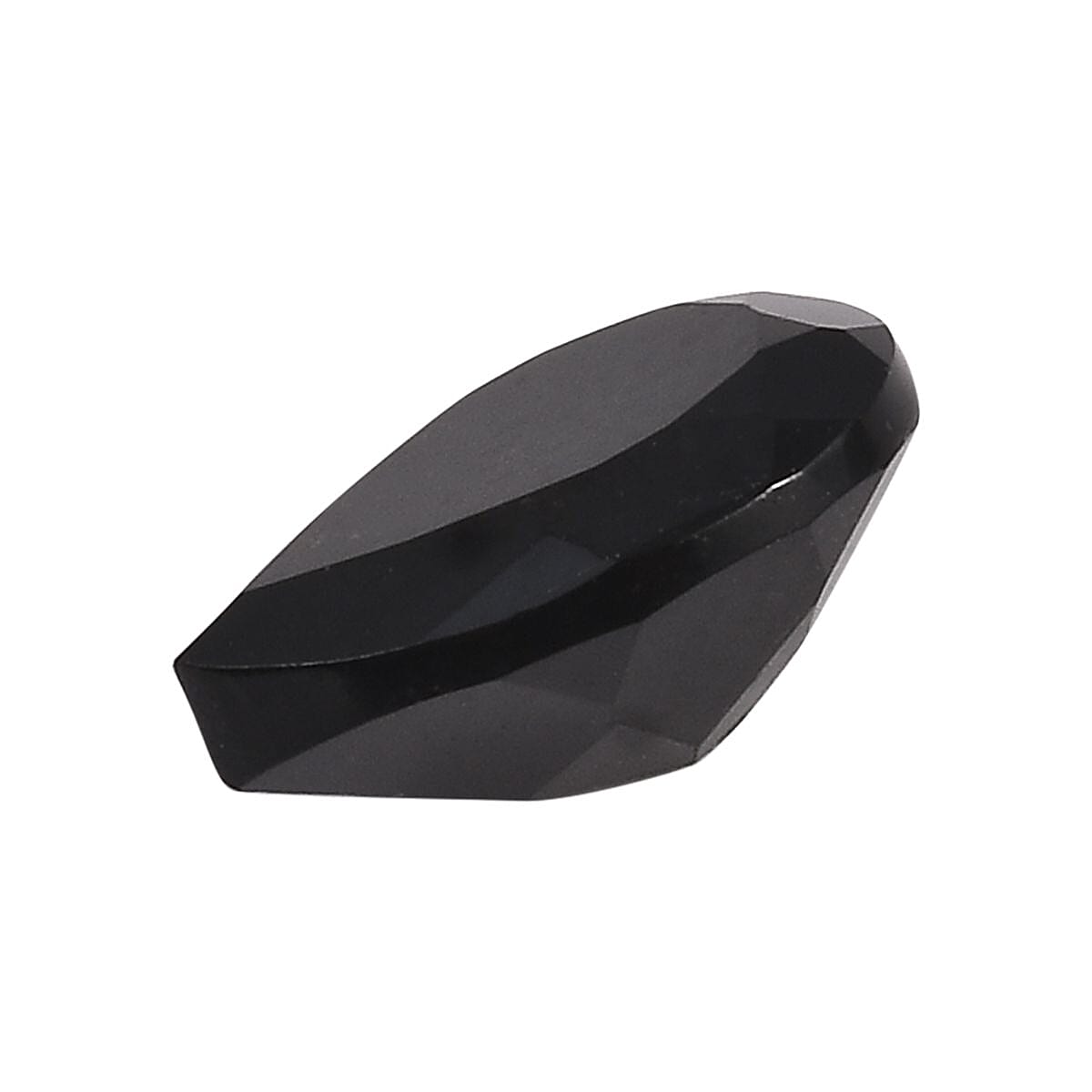 Australian Black Tourmaline Set of 2 (Pear 8x6 mm) 2.11 ctw
