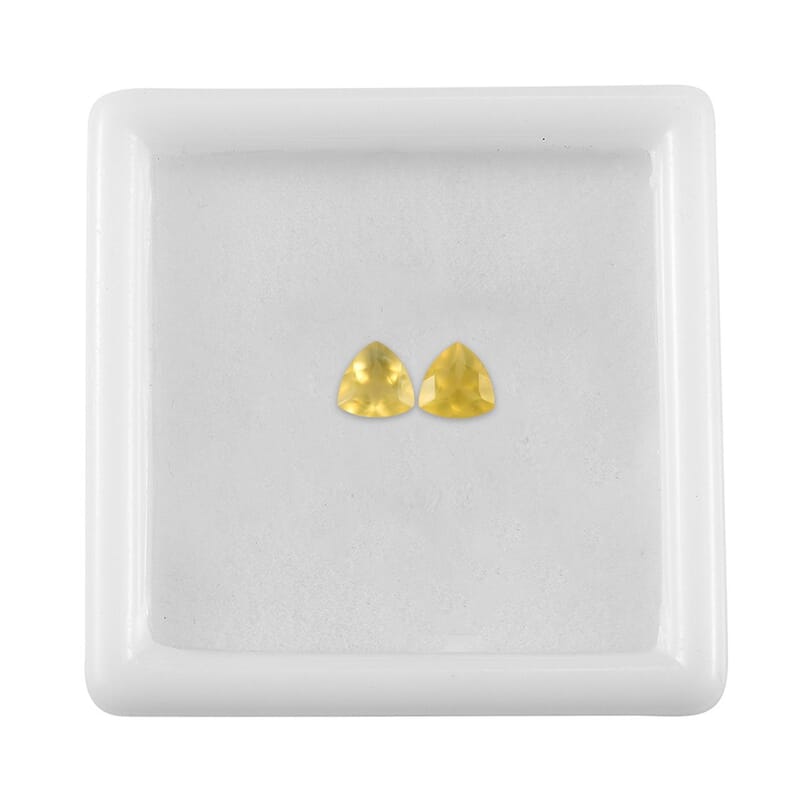 Canary Opal Set of 2 (Trl 5 mm) 0.52 ctw