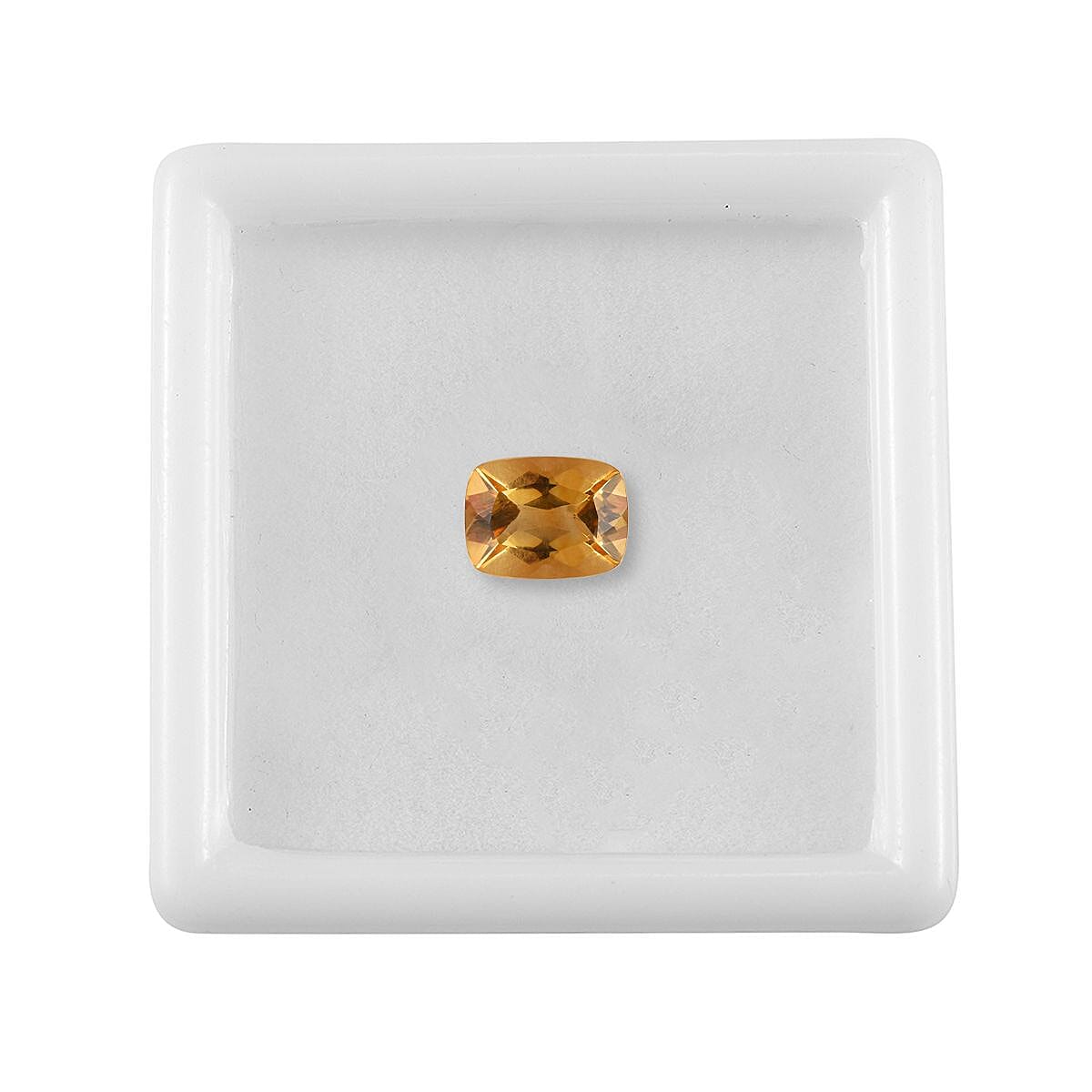 Brazilian Citrine (Cush 8x6 mm) 1.22 ctw