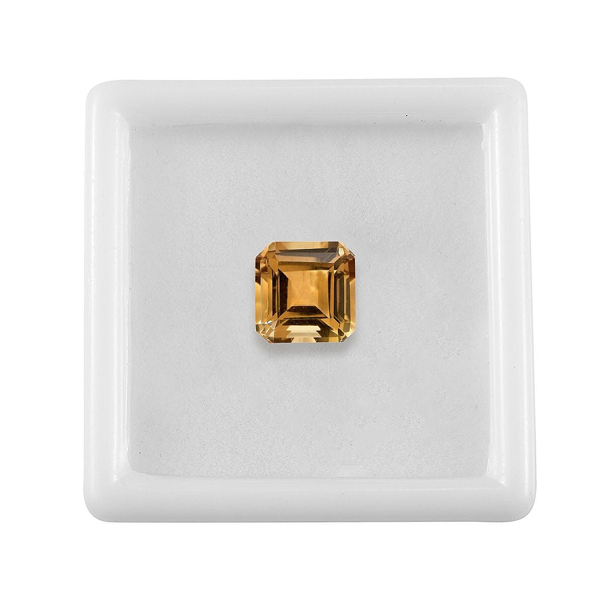 Brazilian Citrine (Oct 9x9 mm) 3.03 ctw image number 2