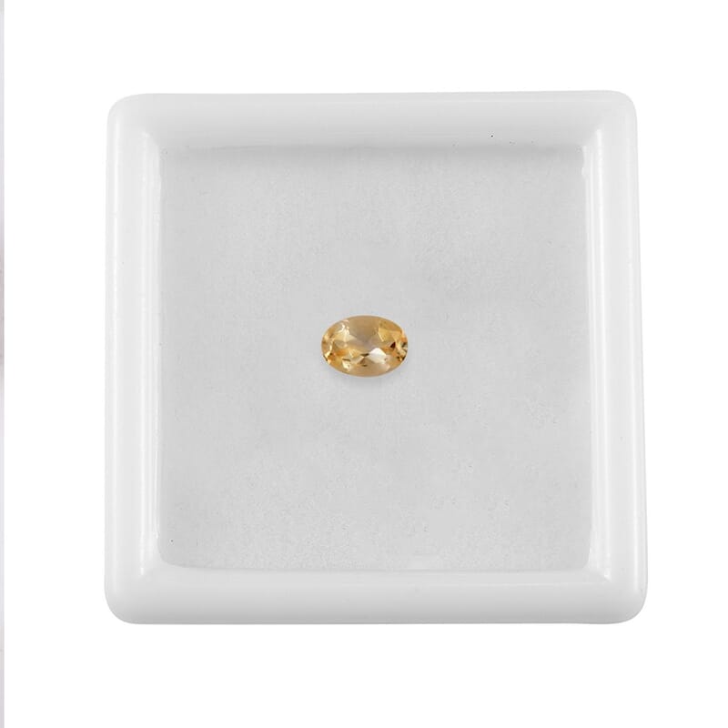 Brazilian Citrine Set of 2 (Ovl 7x5 mm) 1.22 ctw
