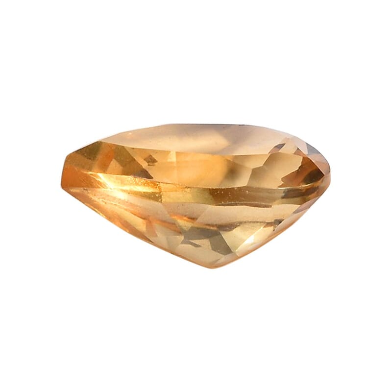Brazilian Citrine Set of 2 (Pear 10x7 mm) 3.27 ctw
