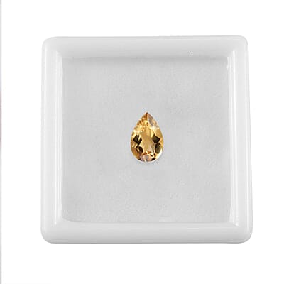 Brazilian Citrine (Pear 9x6 mm) 1.15 ctw