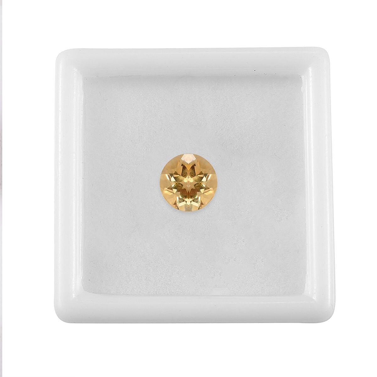 Brazilian Citrine (Rnd 8 mm) 1.57 ctw
