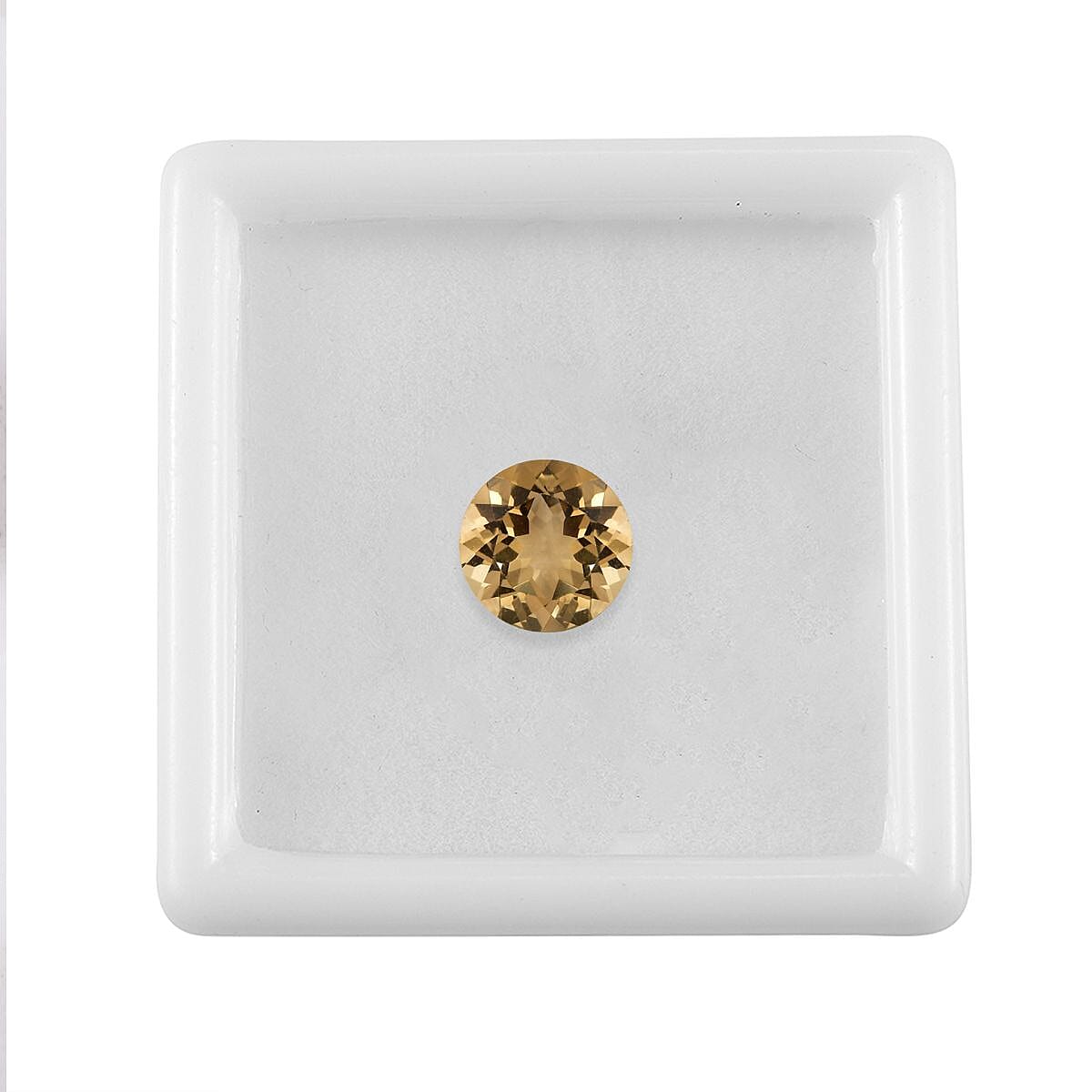 Brazilian Citrine (Rnd 9 mm) 2.14 ctw